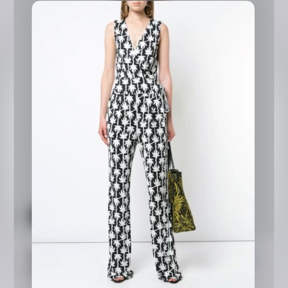 DVF Terria silk jumpsuit - Picture 2 of 3